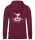 Hoody maroon 164