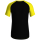 T-Shirt Iconic schwarz/soft yellow