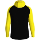 Kapuzenjacke Iconic  schwarz/soft yellow