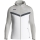 Kapuzenjacke Iconic  weiß/soft grey/anthra light