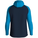 Kapuzenjacke Iconic  marine/JAKO blau/neongelb