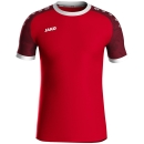 Trikot Iconic KA sportrot/weinrot 116