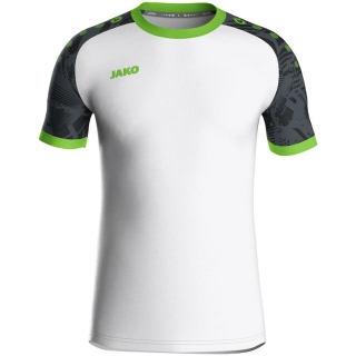 Jersey Iconic S/S white/black/neon green 116