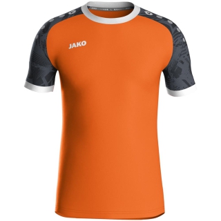 Trikot Iconic KA neonorange/schwarz M