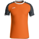 Jersey Iconic S/S neon orange/black L