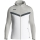 Kapuzenjacke Iconic  weiß/soft grey/anthra light 38