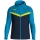 Kapuzenjacke Iconic  marine/JAKO blau/neongelb S