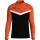 Zip top Iconic  black/neon orange L