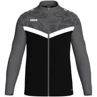 Polyester jacket Iconic black/anthracite 116