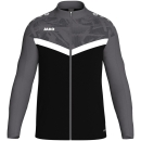 Polyester jacket Iconic black/anthracite 152