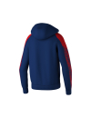 EVO STAR Training Jacket with hood new navy/red