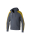 EVO STAR Training Jacket with hood slate grey/yellow