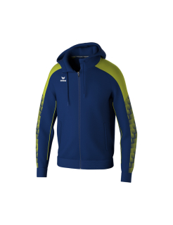 EVO STAR Training Jacket with hood new navy/lime