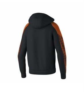 EVO STAR Training Jacket with hood schwarz/orange