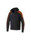 EVO STAR Training Jacket with hood black/orange