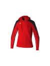EVO STAR Training Jacket with hood red/black