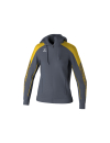 EVO STAR Training Jacket with hood slate grey/yellow