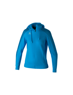 EVO STAR Training Jacket with hood curaçao/mykonos