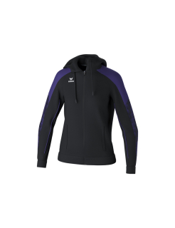 EVO STAR Trainingsjacke mit Kapuze schwarz/ultra violet