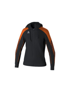 EVO STAR Training Jacket with hood black/orange