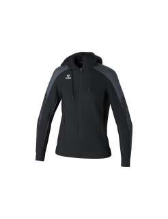 EVO STAR Trainingsjacke mit Kapuze schwarz/slate grey