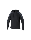 EVO STAR Training Jacket with hood black/slate grey