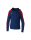 EVO STAR Kapuzensweat new navy/rot