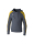 EVO STAR Hoody slate grey/yellow