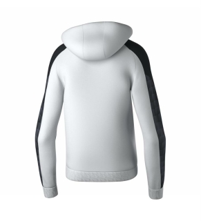 EVO STAR Kapuzensweat weiß/schwarz