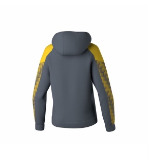 EVO STAR Hoody slate grey/gelb