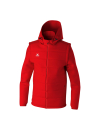 TEAM Jacket with detachable sleeves red