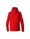 TEAM Jacket with detachable sleeves red