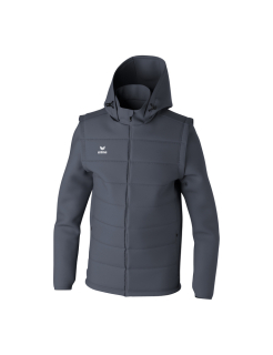 TEAM Jacke mit abnehmbaren Ärmeln slate grey