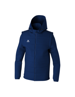 TEAM Jacket with detachable sleeves new navy L