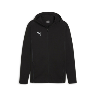 teamFINAL Casuals Hooded Jkt PUMA Black-PUMA Silver