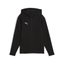 teamFINAL Kapuzenjacke Junior PUMA Black-PUMA Silver