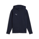 teamFINAL Kapuzenjacke Junior PUMA Navy-PUMA Silver