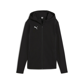 teamFINAL Damen-Kapuzenjacke PUMA Black-PUMA Silver