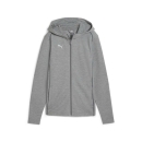 teamFINAL Damen-Kapuzenjacke Medium Gray Heather-PUMA Silver