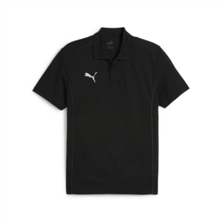 teamFINAL Baumwollpolo PUMA Black-PUMA Silver