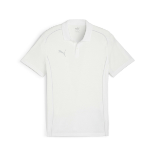 teamFINAL Baumwollpolo PUMA White-PUMA Silver