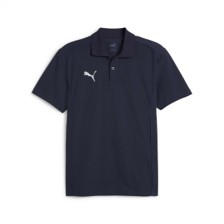 teamFINAL Baumwollpolo PUMA Navy-PUMA Silver