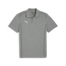 teamFINAL Casuals Polo Medium Gray Heather-PUMA Silver