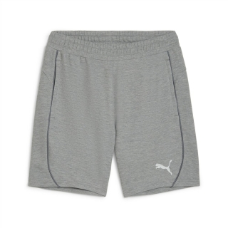 teamFINAL Casuals Shorts Medium Gray Heather-PUMA Silver