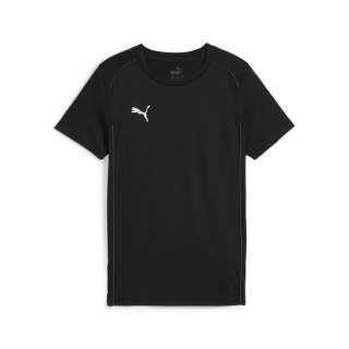 teamFINAL Casuals Tee Jr PUMA Black-PUMA Silver