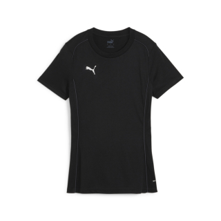 teamFINAL Casuals Tee Wmn PUMA Black-PUMA Silver