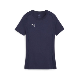 teamFINAL Casuals Tee Wmn PUMA Navy-PUMA Silver