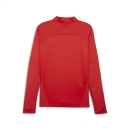 teamFINAL Training 1/4 Zip Top PUMA Red-PUMA Silver