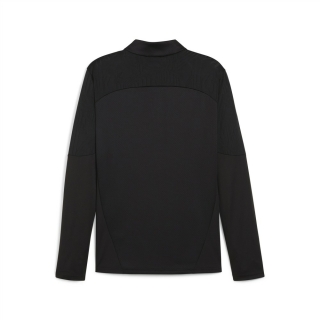 teamFINAL Training 1/4 Zip Top PUMA Black-PUMA Silver