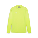 teamFINAL Training 1/4 Zip Top Electric Lime-PUMA Silver